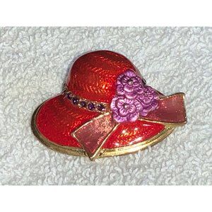 Red Hat Society Pin Brooch